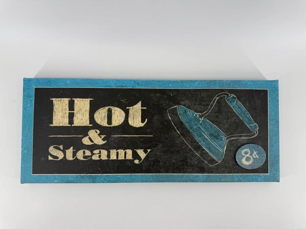 Hot & Steamy Laundry Room Laundromat Retro Inspired Wall Decor